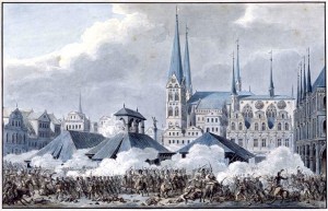 Schlacht_um_Lübeck_1806_-_Markt[1]