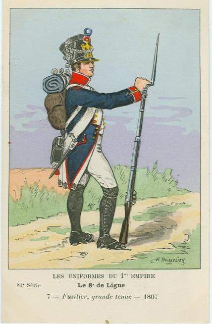 8eme-fuesilier-der-2-fuesilierkompanie-des-2-bataillons-in-grosser-uniform-1807