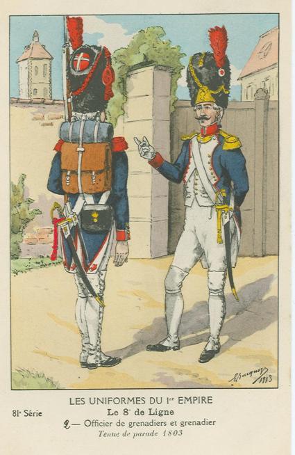 8eme-grenadier-in-paradeuniform-1803