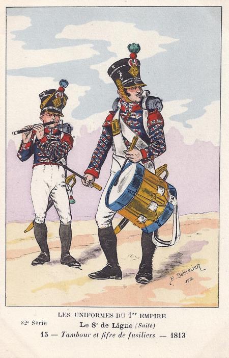 8eme-pfeiffer-und-tambour-der-1-fuesilierkompanie-1813