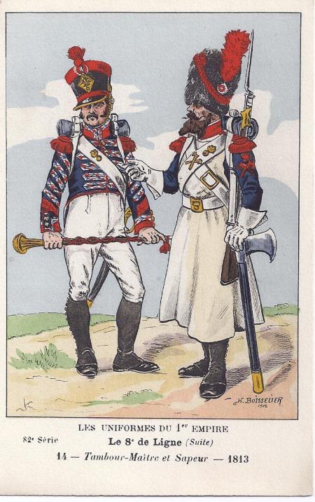 8eme-tambour-maitre-und-sappeur-1813