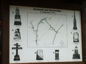 Bild 0 - Karte von der Schlacht bei Dennewitz 