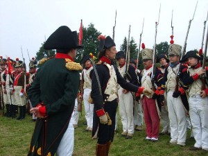 Bild 17 - Unser Capitaine präsentiert stolz sein Regiment 