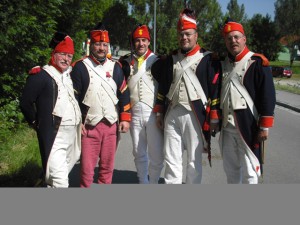 Bild 11 - Nach Wachablösung machen wir mit Grenadier le Tabac die Gegend unsicher. 