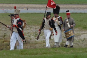 Bild 6 - Erste Scharmützel auf offenem Feld 