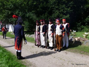 Bild 1 Die Franzosen nehmen Quartier in Molfsee 