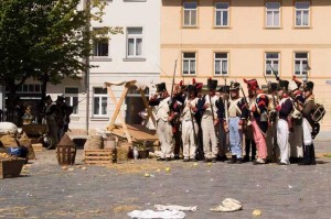 Bild 16 - Mittlerweile sind wir auf den Martplatz vorgerückt 