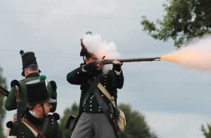 Bild 06 - Lästiges Gewehrfeuer durch die Kings German Legion 