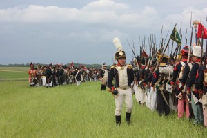 Bild 25 - Endlich sind wir auf den Höhen von Mont St. Jean angekommen. 