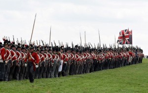 Bild 30 - Auch der Feind ist jetzt aufmarschiert 