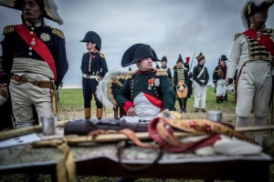 Bild 32 - Der Empereur hat nun Platz genommen. Seine Bruder Jerome ist auch da. Die Schlacht kann beginnen. 