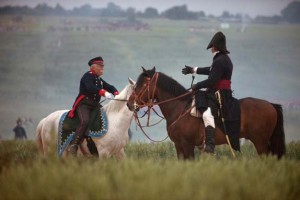 Bild 62 - Aber jetzt sind die Preußen da! Blücher trifft Wellington auf dem Schlachtfeld    