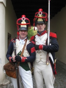 Bild 2 - Taside und Jean-Francois bei der Patrouille