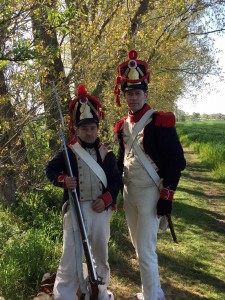 Bild 5 - Jean-Paul und Jean-Francois bei einer nochmaligen Rast.   