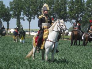 Bild 13 - Marschall Ney beobachtet seine Soldaten.