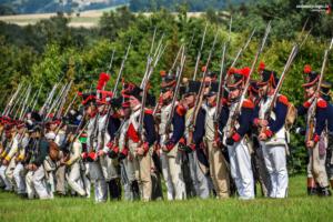 Bild 13 - Die sächsiche Infanterie formiert sich ebenfalls.