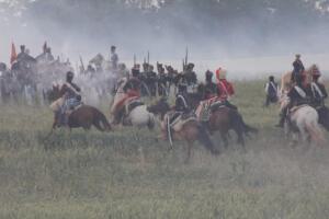 Bild 49 - Unsere Kavallerie versucht in die Linien des Feindes einzubrechen. Aber vergebens.