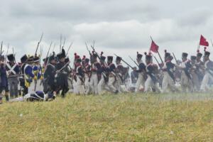 Bild 54 - Die Entscheidung fällt im Osten. Plötzlich sind die Preussen da. Die 8éme steht im schweren Abwehrkampf.