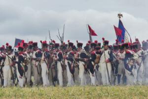 Bild 57 - Die 8éme formiert sich zum Karrée.