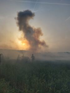 Bild 62 - Unsere-Artillerie feuert eine-letzte Salve.