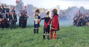 Bild 12 - Marschall Murat inspiziert das Gelände.