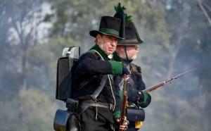 Bild 16 - Im Feuergefecht mit der Avantgarde.