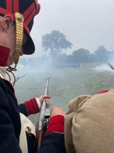 Bild 6 - Schon geht das Gefecht los.