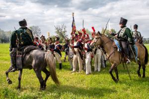 Bild 10 - Aber es dauert nicht lange und feindliche Kavallerie greift uns an