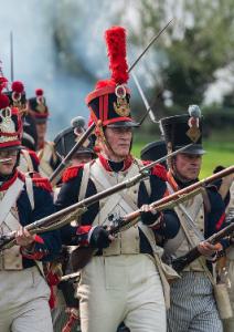 Bild 11 - Aber unser Karrée steht. Dafür sorgt schon Grenadier Jean-Francois