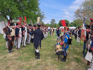 Bild 5 - Das Peloton wird formiert