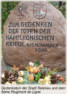 Die Schlacht bei Lübeck - Gedenkstein