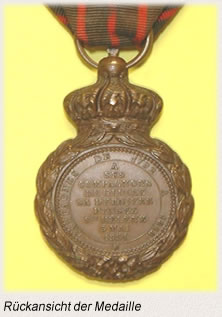 Sankt-Helena-Medaille Rueckansicht